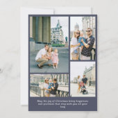 Joyeux tout 5 Photo (1+4) Carte photo de vacances (Dos)