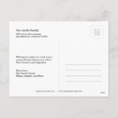 Joyeux tout Carte photo de vacances (Dos)