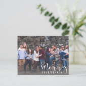 Joyeux tout II photo complète carte postale (Debout devant)