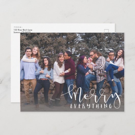 Joyeux tout II photo complète carte postale (Devant / Derrière)