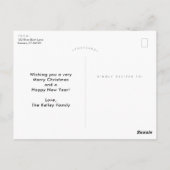 Joyeux tout II photo complète carte postale (Dos)