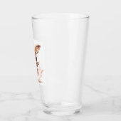 Joyeux Tumbler en verre de lapin (Gauche)