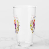 Joyeux Tumbler en verre Hanoukka (Gauche)
