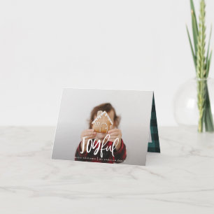 Joyeux un script photo tartan vacances famille