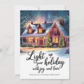 Joyeux vacances - Carte de Noël (Devant)