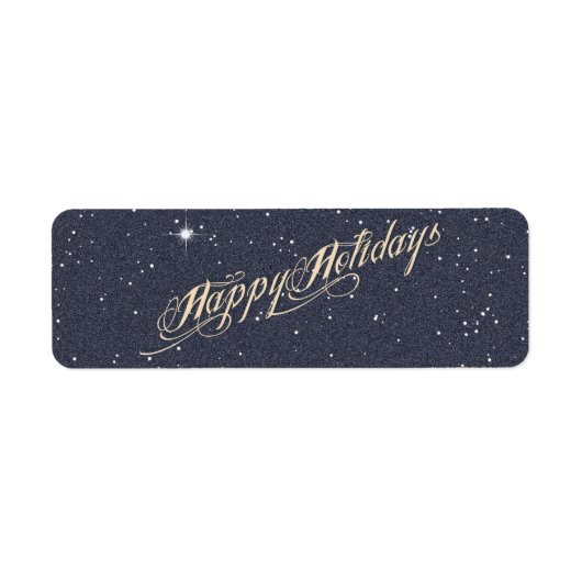 JOYEUX VACANCES - Étiquette (Devant)