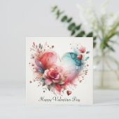 Joyeux Valentines jour Love Cartes (Debout devant)