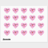Joyeux Valentines Jour Love Stickers mignonette St (Feuille)