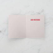 Joyeux Valentines Jour ma carte de voeux d'amour (Intérieur)