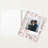 Joyeux Valentines Jour Moderne Design Romantique P (Devant avec enveloppe)