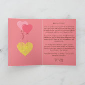 Joyeux Valentines Jour Trois photos Carte de vacan (Intérieur)