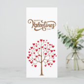 Joyeux Valentines Journée À Un Ami Carte Plat (Debout devant)