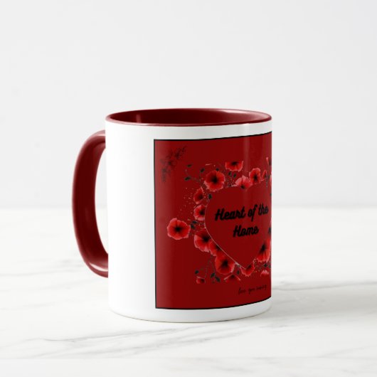 Joyeux Valentines maman Mug (Devant gauche)