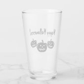 Joyeux verre de Jack-o'-lantern Halloween (Dos)