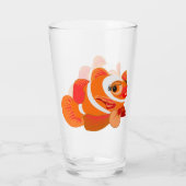 Joyeux verre de poisson d'or (Dos)
