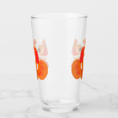 Joyeux verre de poisson d'or (Gauche)