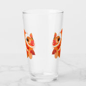 Joyeux verre de poisson d'or (Droite)