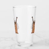 Joyeux verre d'escargot - Peinture (Droite)