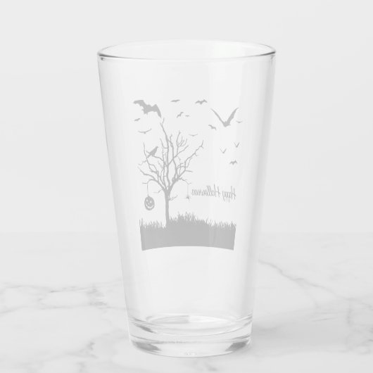 Joyeux verre d'Halloween (Dos)