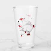 Joyeux verre d'ours de Noël (Dos)