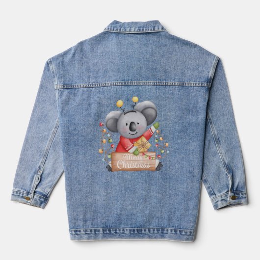 joyeux vestes denim en peluche de noël (Verso)