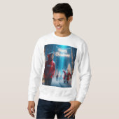 Joyeux vêtement de Noël | Sweatshirt de Noël (Devant entier)