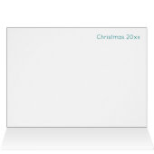 Joyeux Vibrant + Carte de Noël Lumineuse (Intérieur Horizontal (Haut))