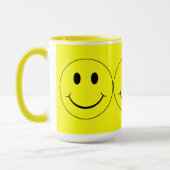 Joyeux Visages Jaunes Big Mug (Gauche)