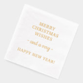 Joyeux voeux de Noël Bonne année (Gauche)