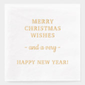 Joyeux voeux de Noël Bonne année (Recto)