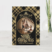 Joyeux voeux de Noël Photo Carte de Noël (Devant)