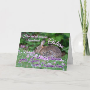 Joyeux vœux de Pâques pour vos proches ! Carte