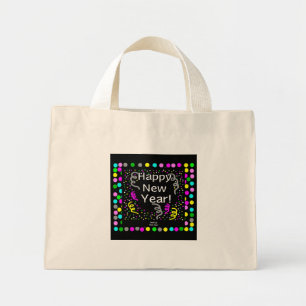 Joyeux voeux du Nouvel An Sac fourre-tout minuscul
