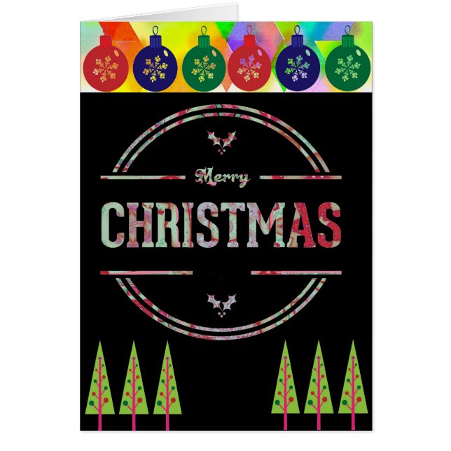 Joyeux voeux Noël (Devant)