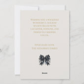 Joyeux Witchmas Carte de vacances gothique sombre (Dos)