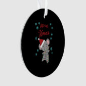 Joyeux Xmas Eléphant Neige Zoo d'hiver de mignons (devant)