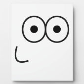 Joyeux yeux et bouche - Plaque (Devant)