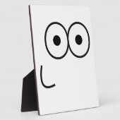 Joyeux yeux et bouche - Plaque (Côté)