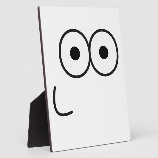 Joyeux yeux et bouche - Plaque (Côté)