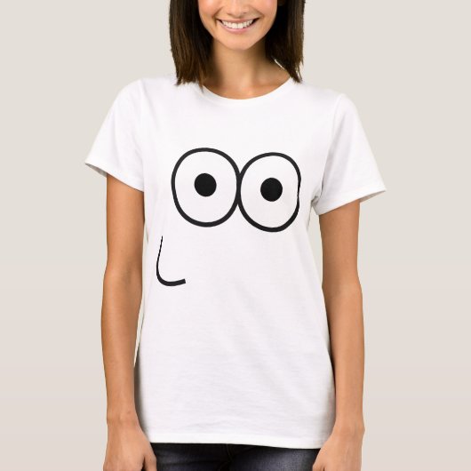 Joyeux yeux et bouche - T-shirt (Devant)