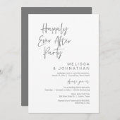 Joyeuxement à jamais, Invitation de mariage en fui (Devant / Derrière)