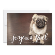 Joyeuze Noel Typography | Holiday Photo