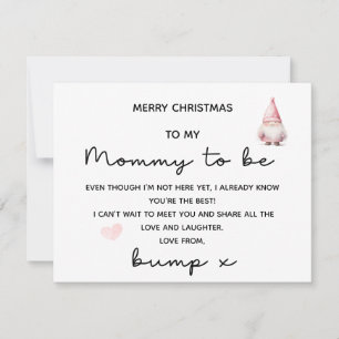 JOYEZ NOËL À MOMMY POUR ÊTRE DE LA CARTE BUMP