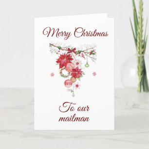 JOYEZ NOËL À **NOTRE MAILMAN** CARTE DE VACANCES