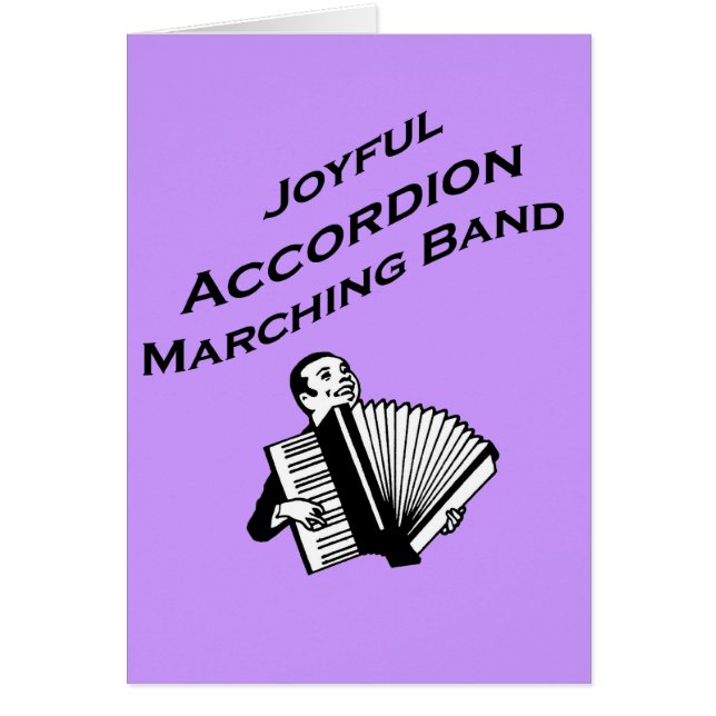 Joyful Accordion Marching Band (Voorkant)