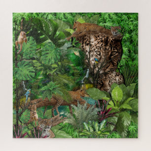 Joyful African Oerwoud Legpuzzel
