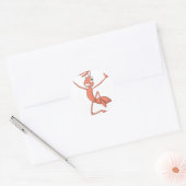 Joyful Ant Ronde Sticker (Envelop)