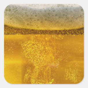 Joyful Beer Galaxy a Celestial Quenching Vierkante Sticker