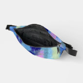 Joyful Blue Abstract Heuptasje (Open)