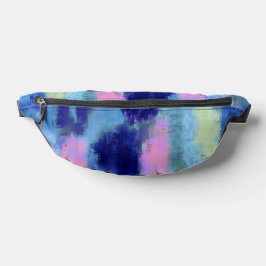 Joyful Blue Abstract Heuptasje